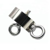 Factory wholesale NdfeB Magnetic Fishing Hook Pot Magnet with Two flanks fishing magnet with SS hook