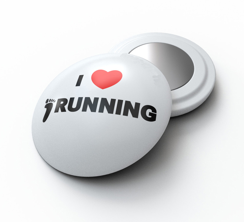 Ready to ship Running Race Number Marathon Magnet 