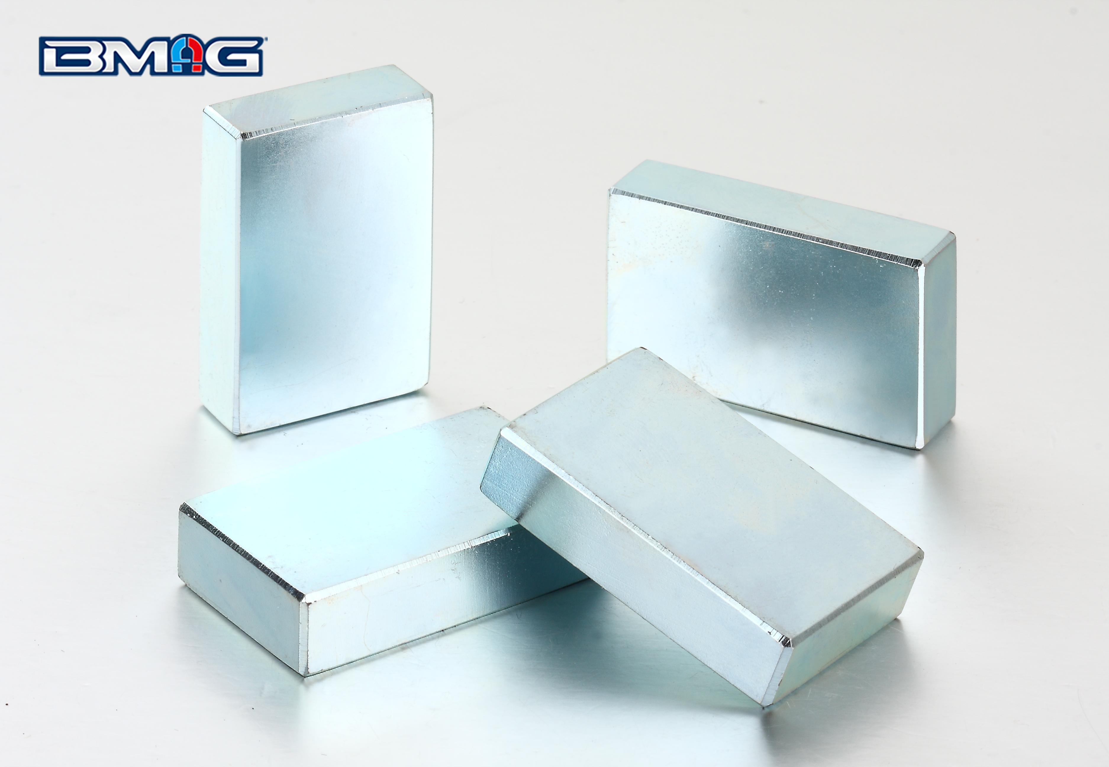 Galvanized strong magnet