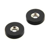 Dia 66mm Rubber coating ndfeb Magnet holder With screw hole 