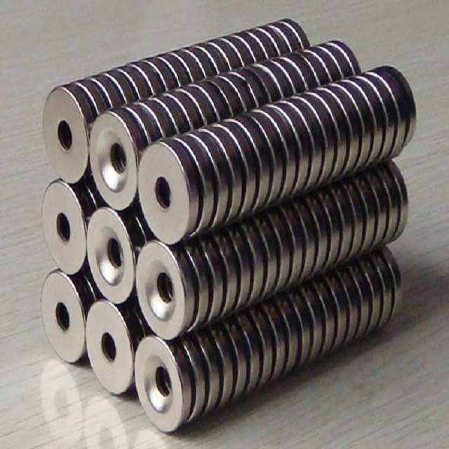 Disc NdFeB Magnet with Countersunk
