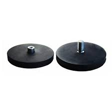 Ready to ship External thread Neodymium rubber coated magnet made in China