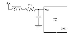 Series small resistance circuit